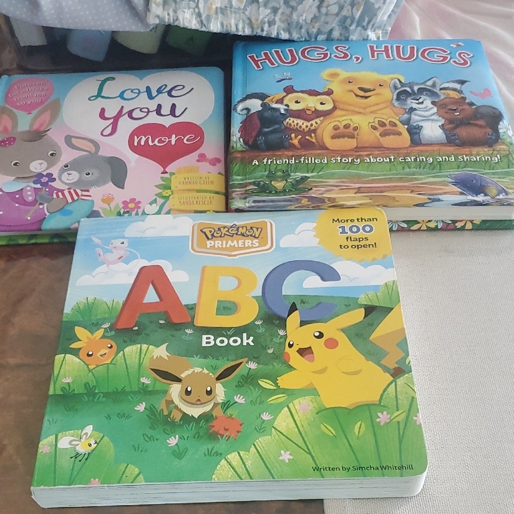 Pokemon Primers ABC Book - Yellow Pikachu & Green Cover